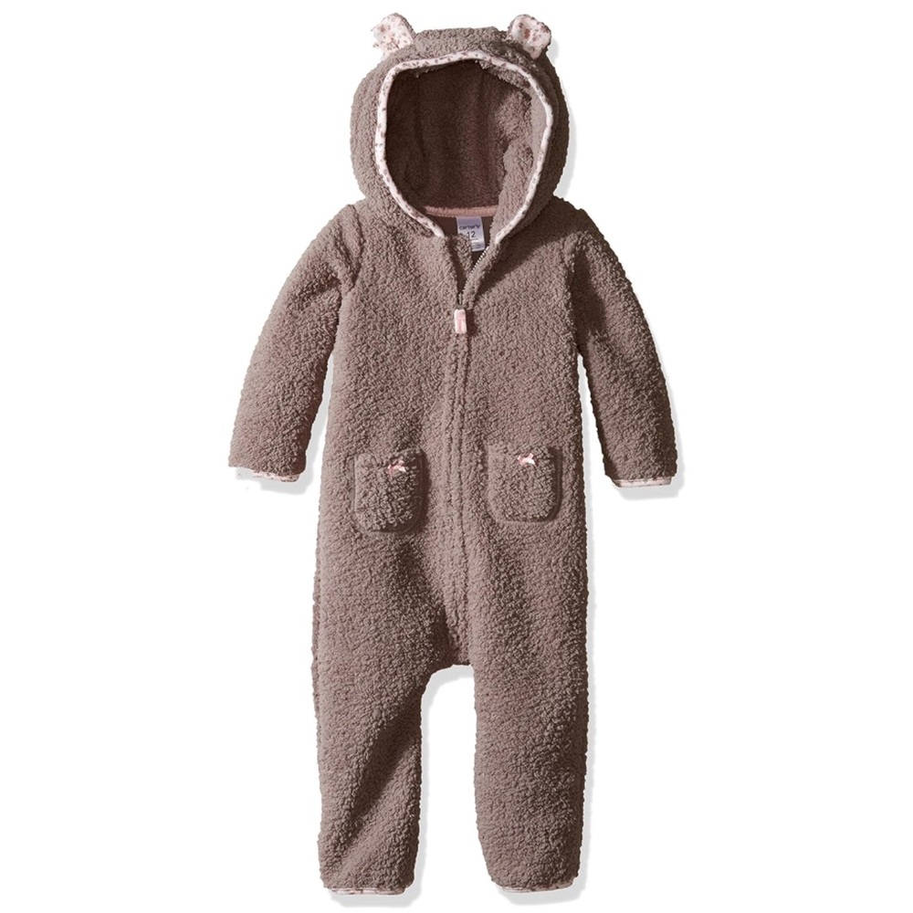 Carter’s Hooded sherpa jumpsuit